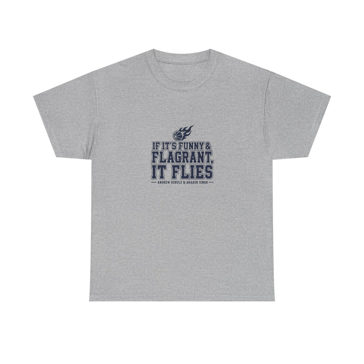 Flagrant "If It’s Funny & Flagrant, It Flies" Unisex Tee - alternate angle 3, merchandise