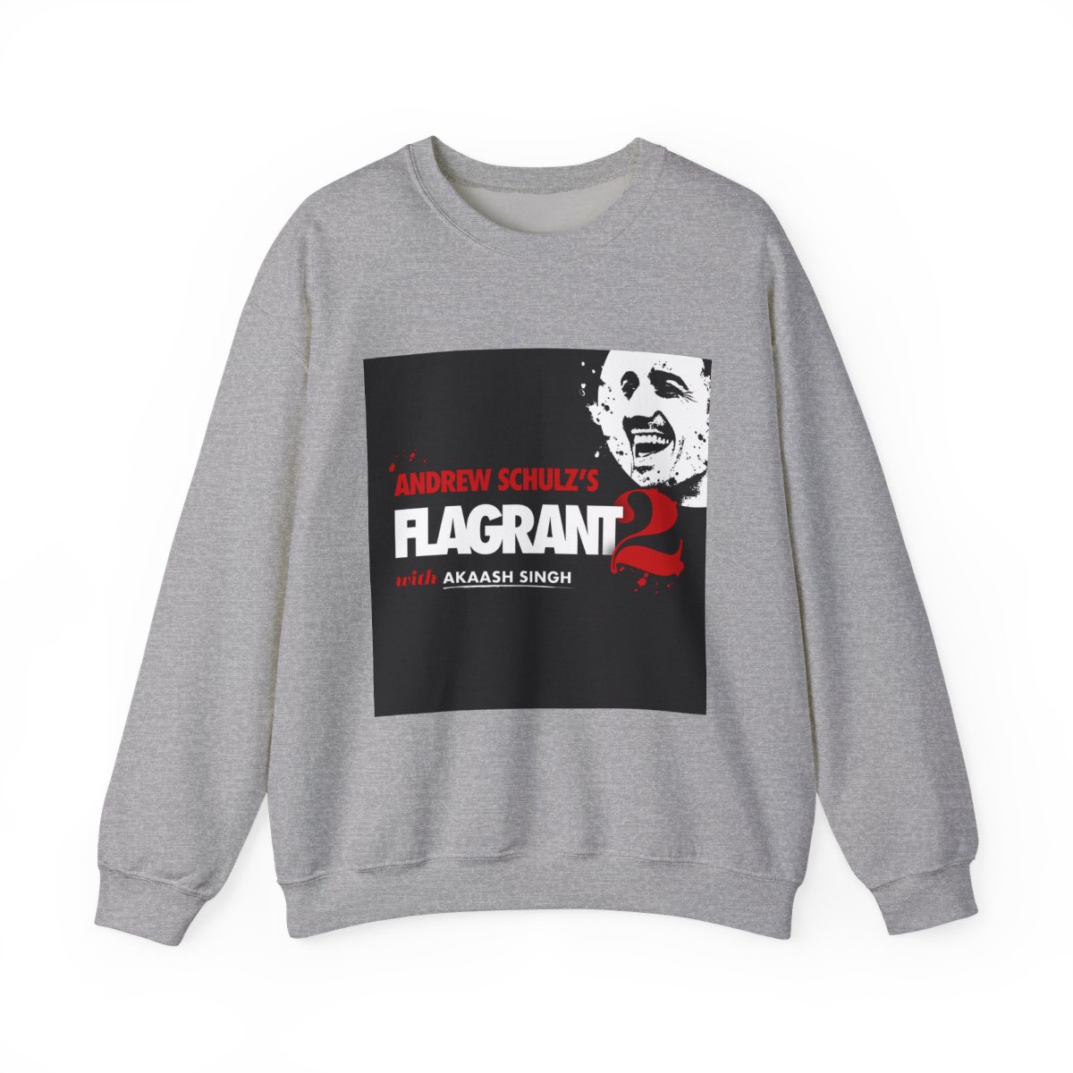 Flagrant "*BAM!*" Crewneck - alternate angle 2, merchandise